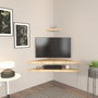 Hanah Home Mensi - Oak Soporte de TV